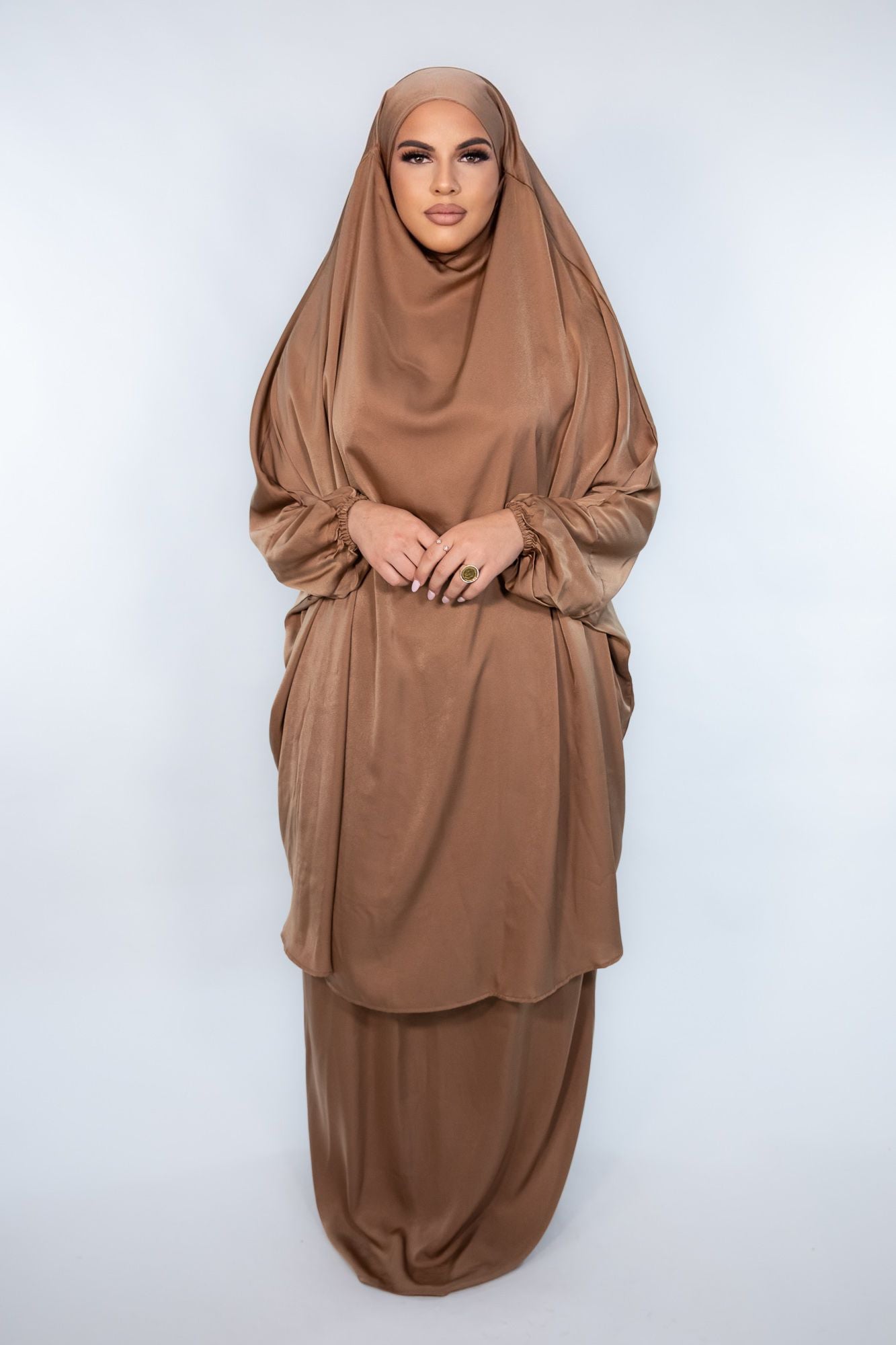 Sahar Jilbab Set Coffee