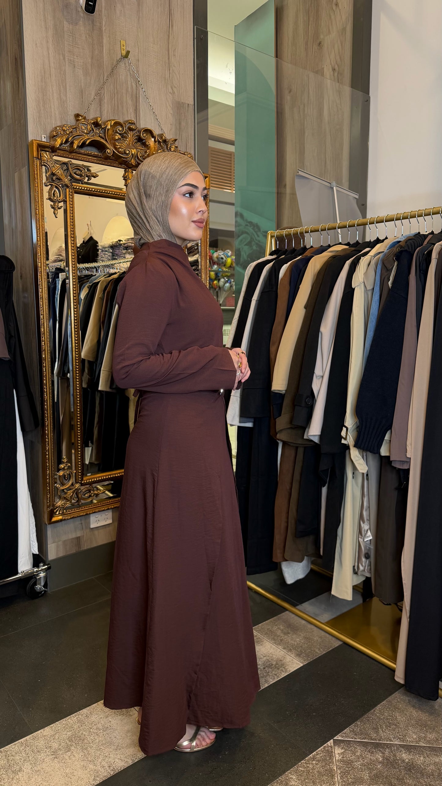 Mireya Drape Dress