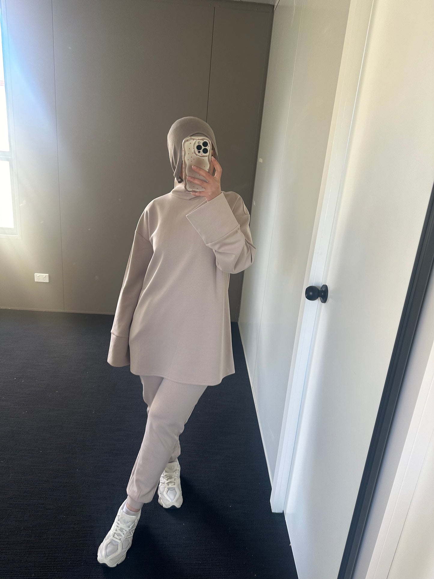 TrackSuit Set Beige