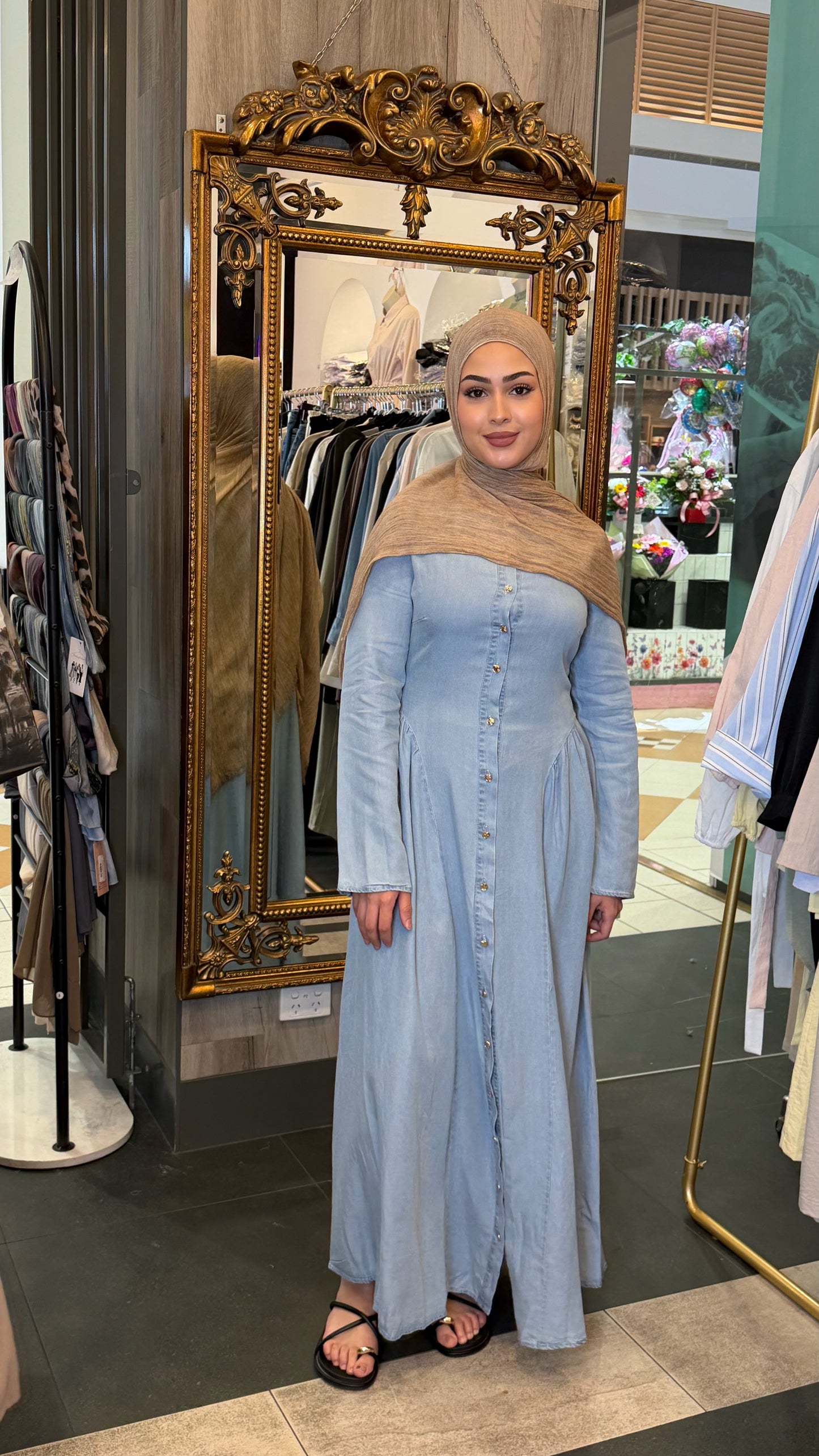 Reema Denim Dress