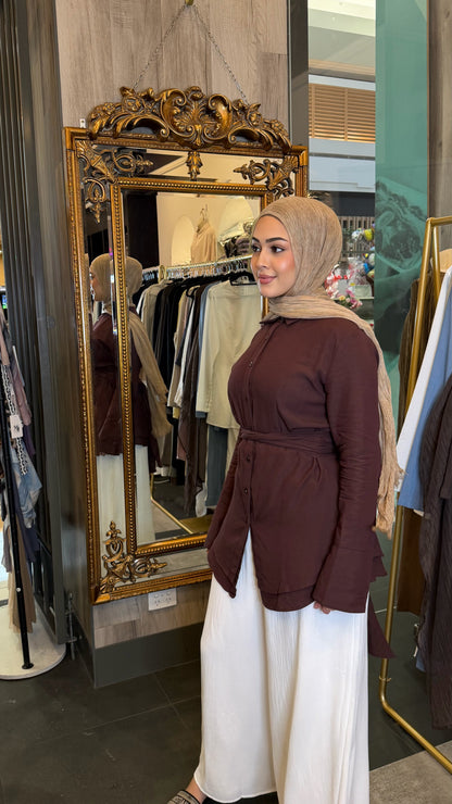 Layla Wrap Tie Shirt