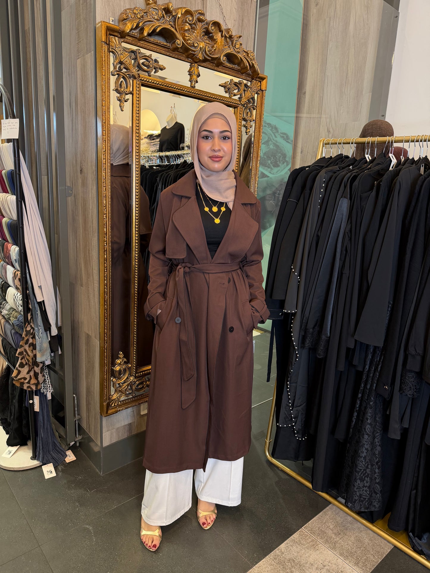 Basma Trench Coat