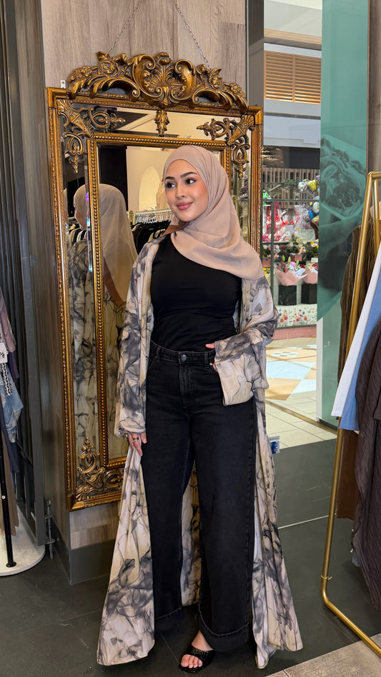 Zahra Marble Abaya