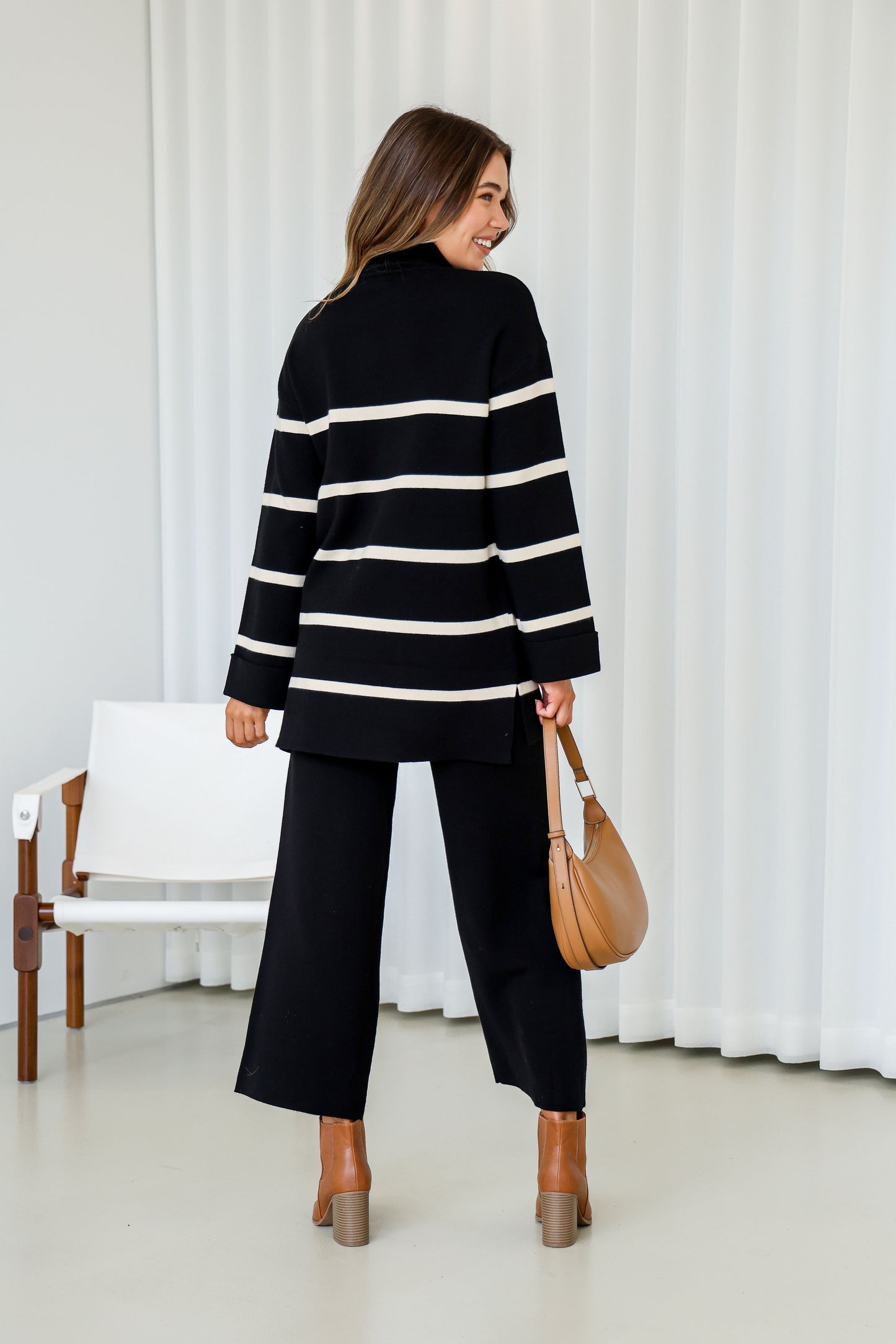 Stripe Set-Black