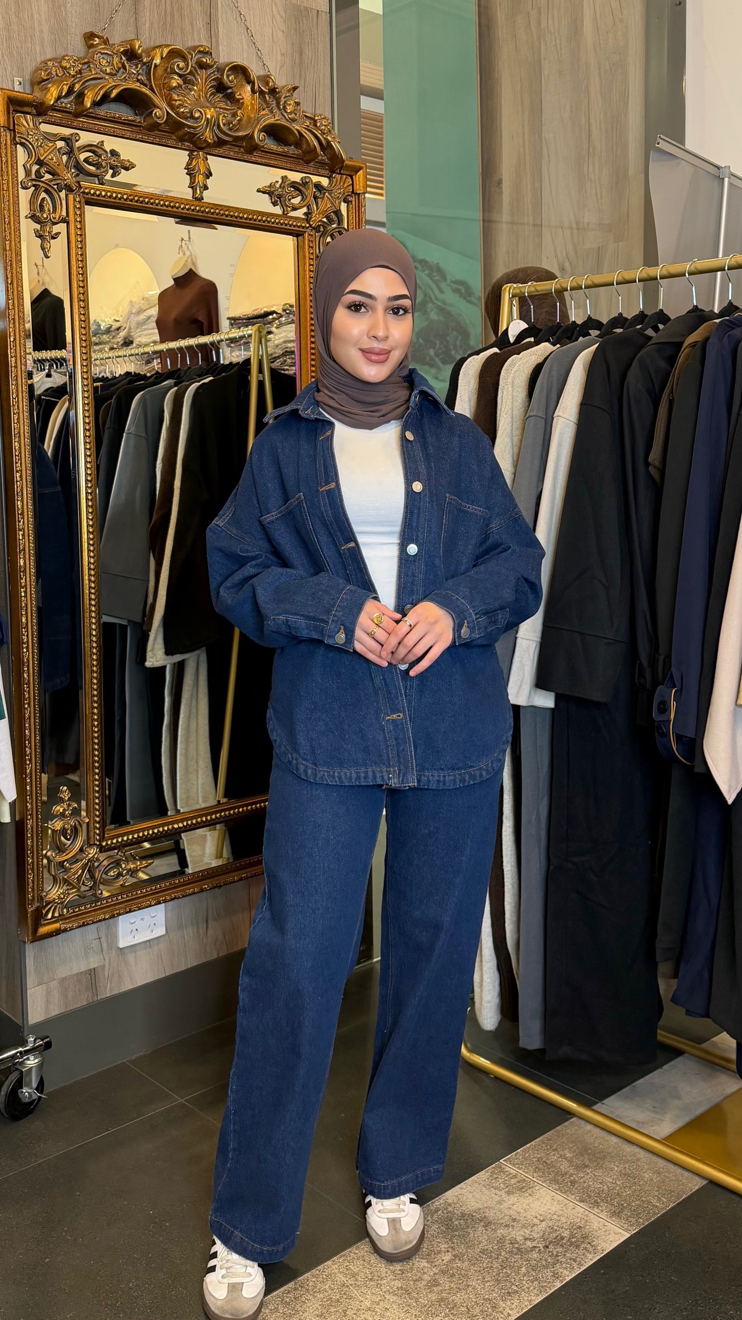 Boushra Denim Set