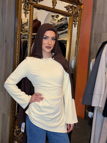 Raneem Drapped Top