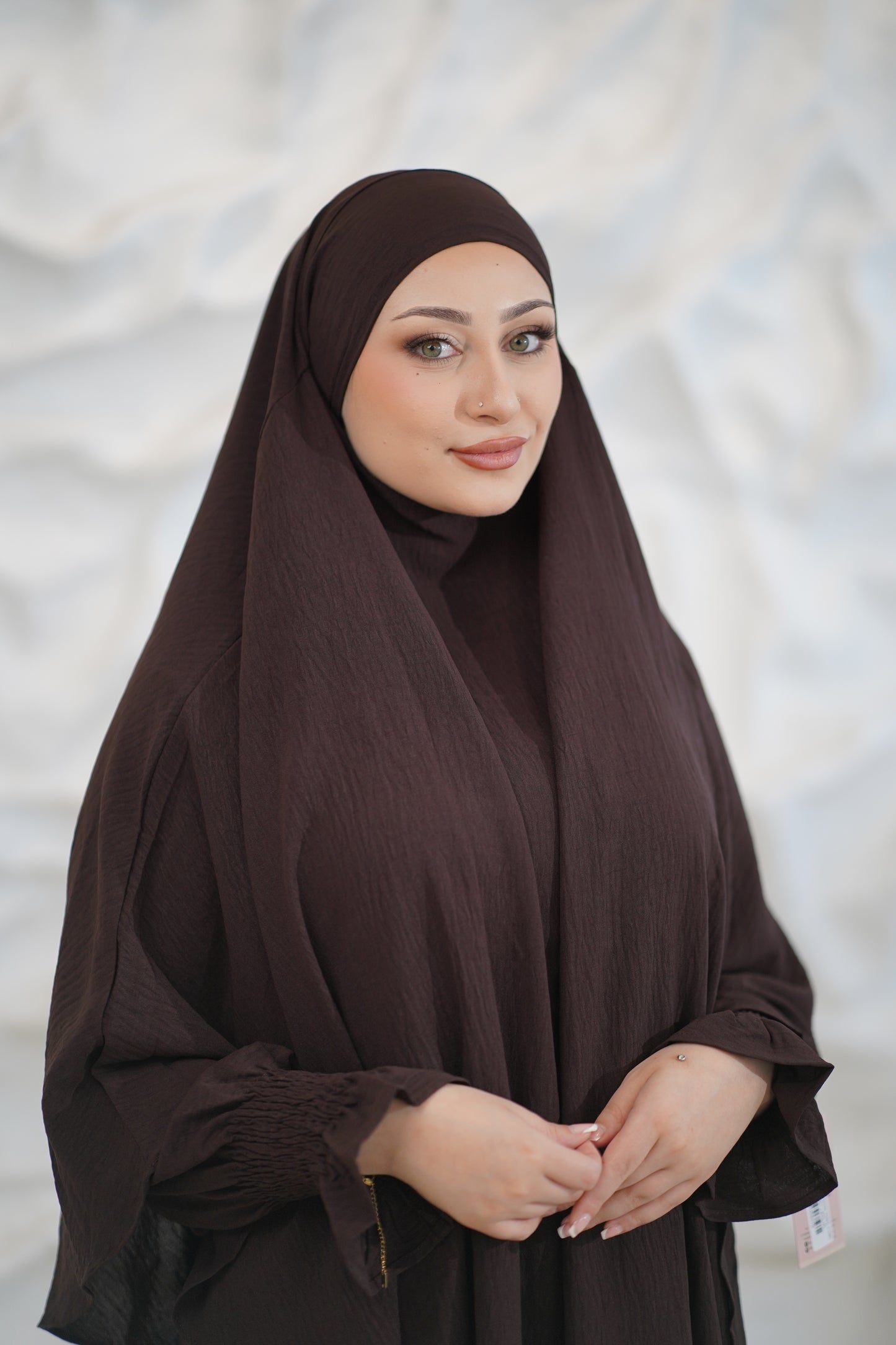 Khadija Khimar Dark Coffee