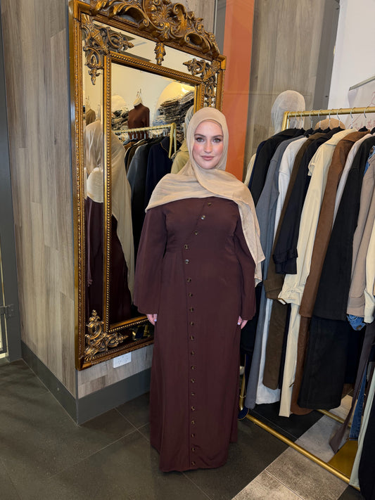 Fatima Button Dress