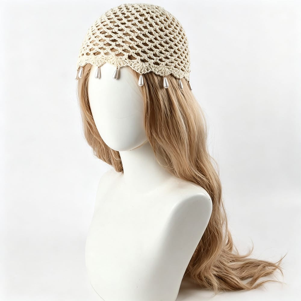 Teardrop Crochet Cap