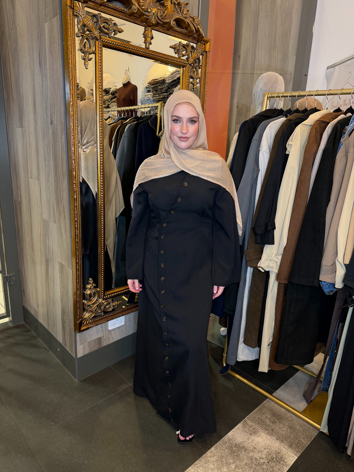 Fatima Button Dress