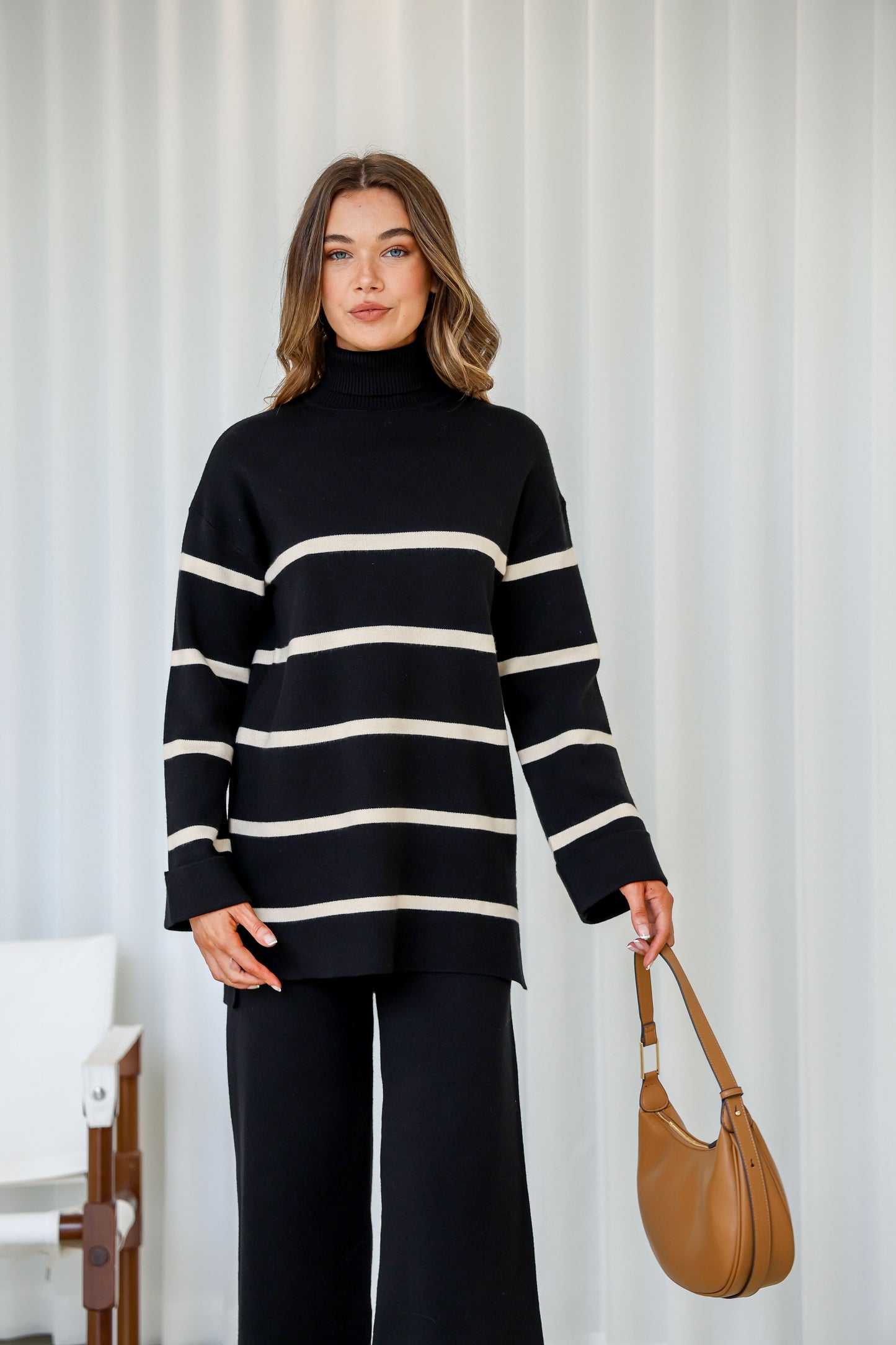 Stripe Set-Black