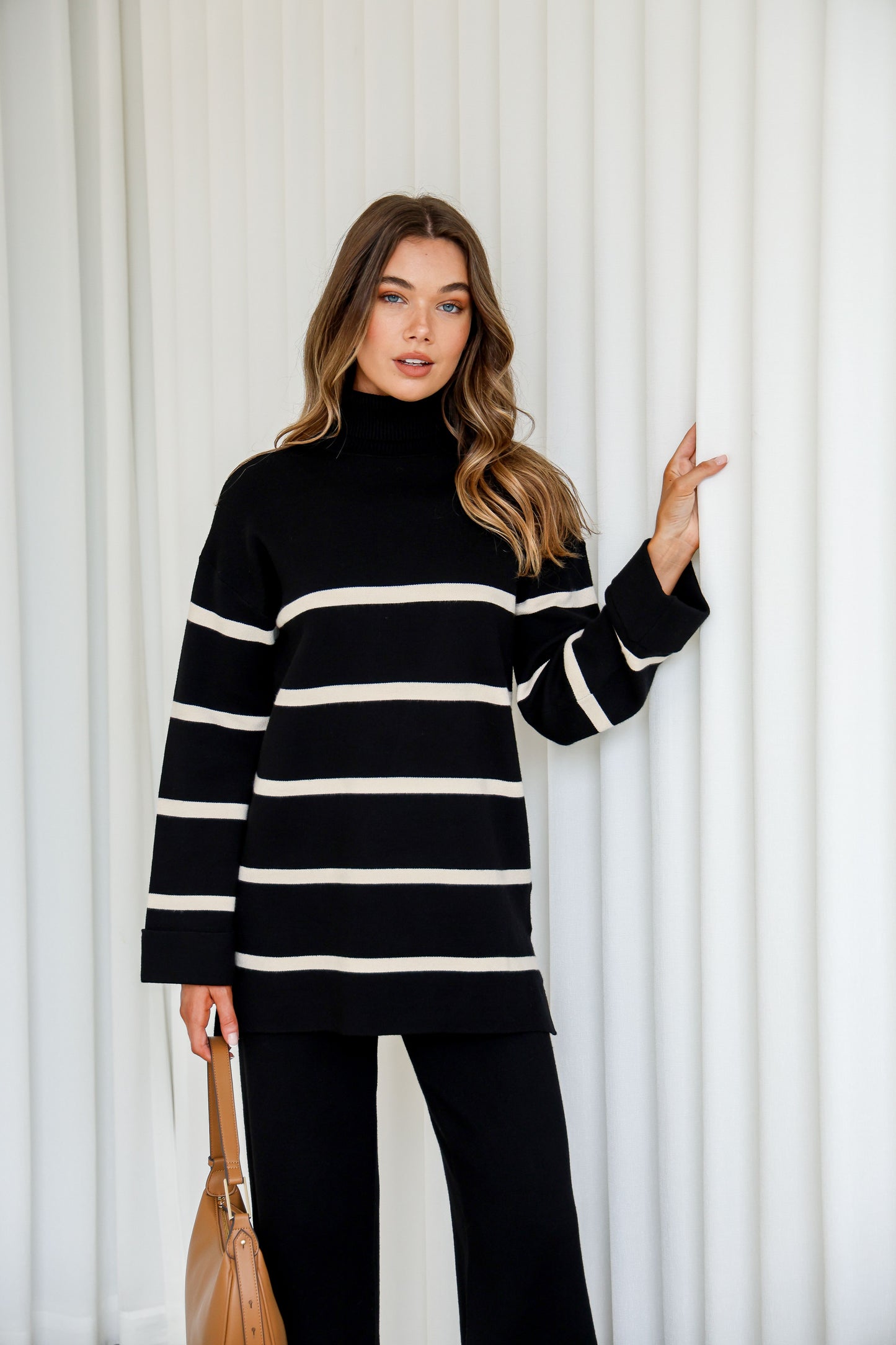 Stripe Set-Black