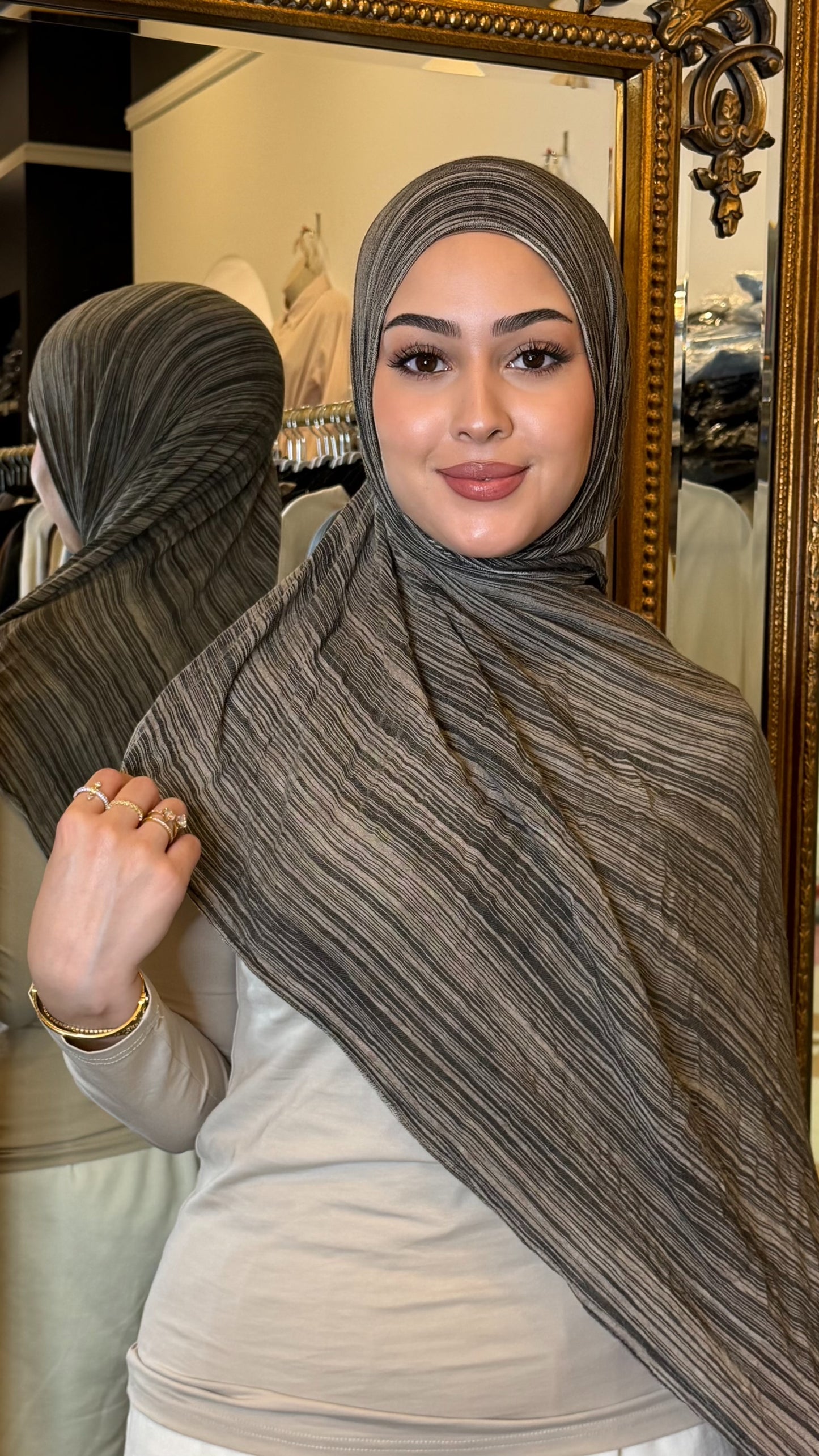 Ripple Textured Hijab