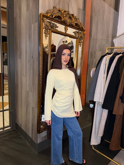 Raneem Drapped Top