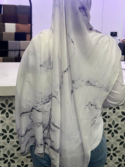 Marble Modal Hijab