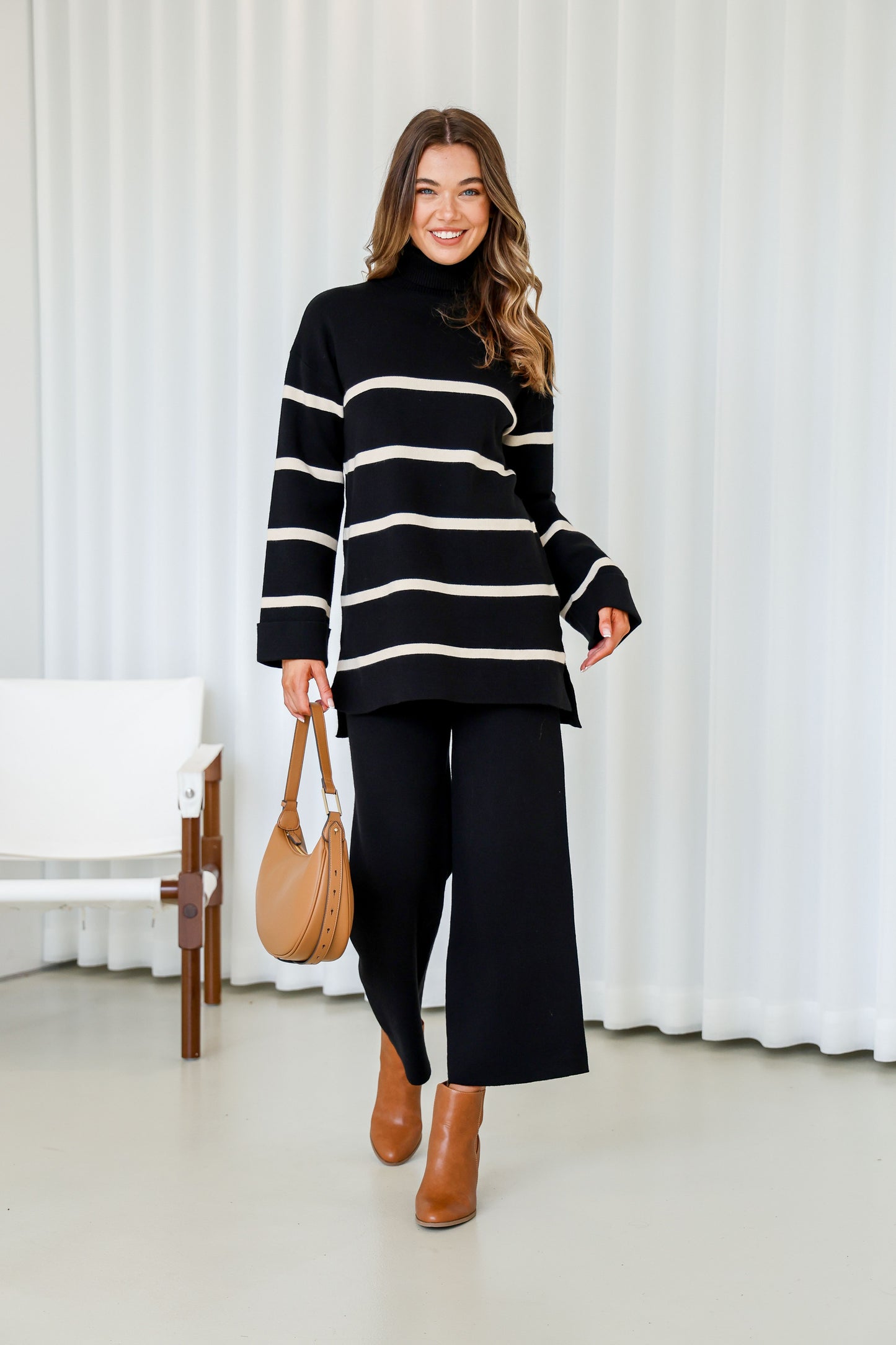 Stripe Set-Black