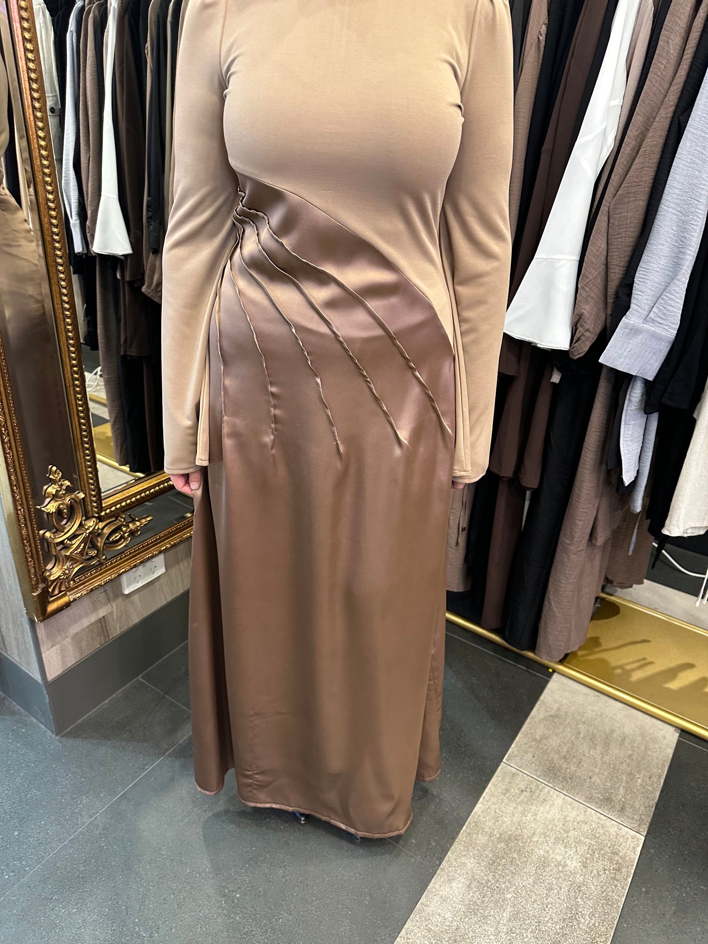 Mira Satin Dress