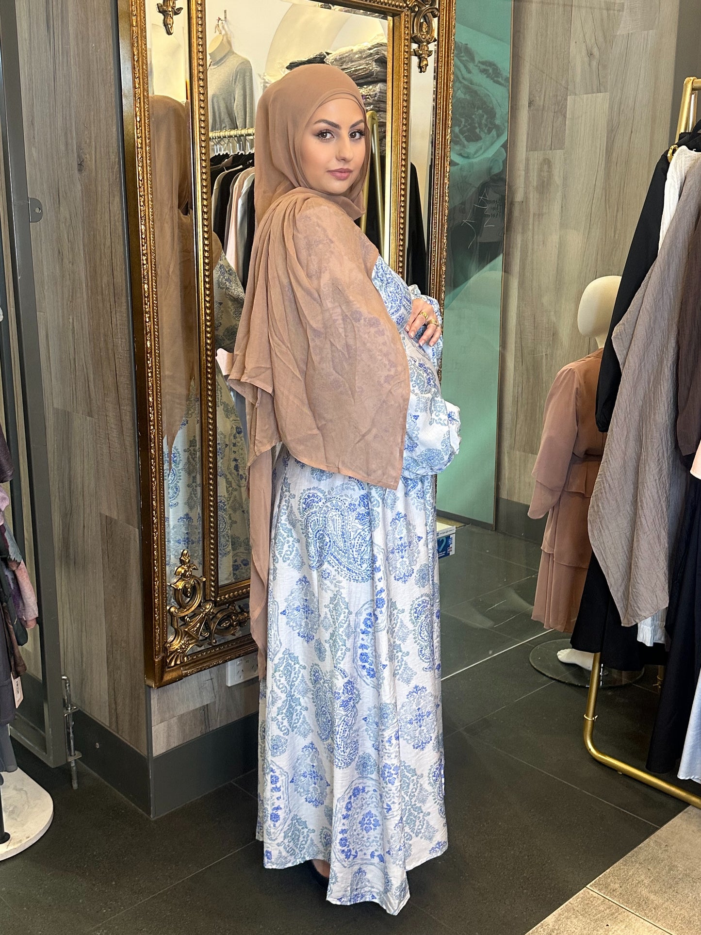 Rana Print Dress
