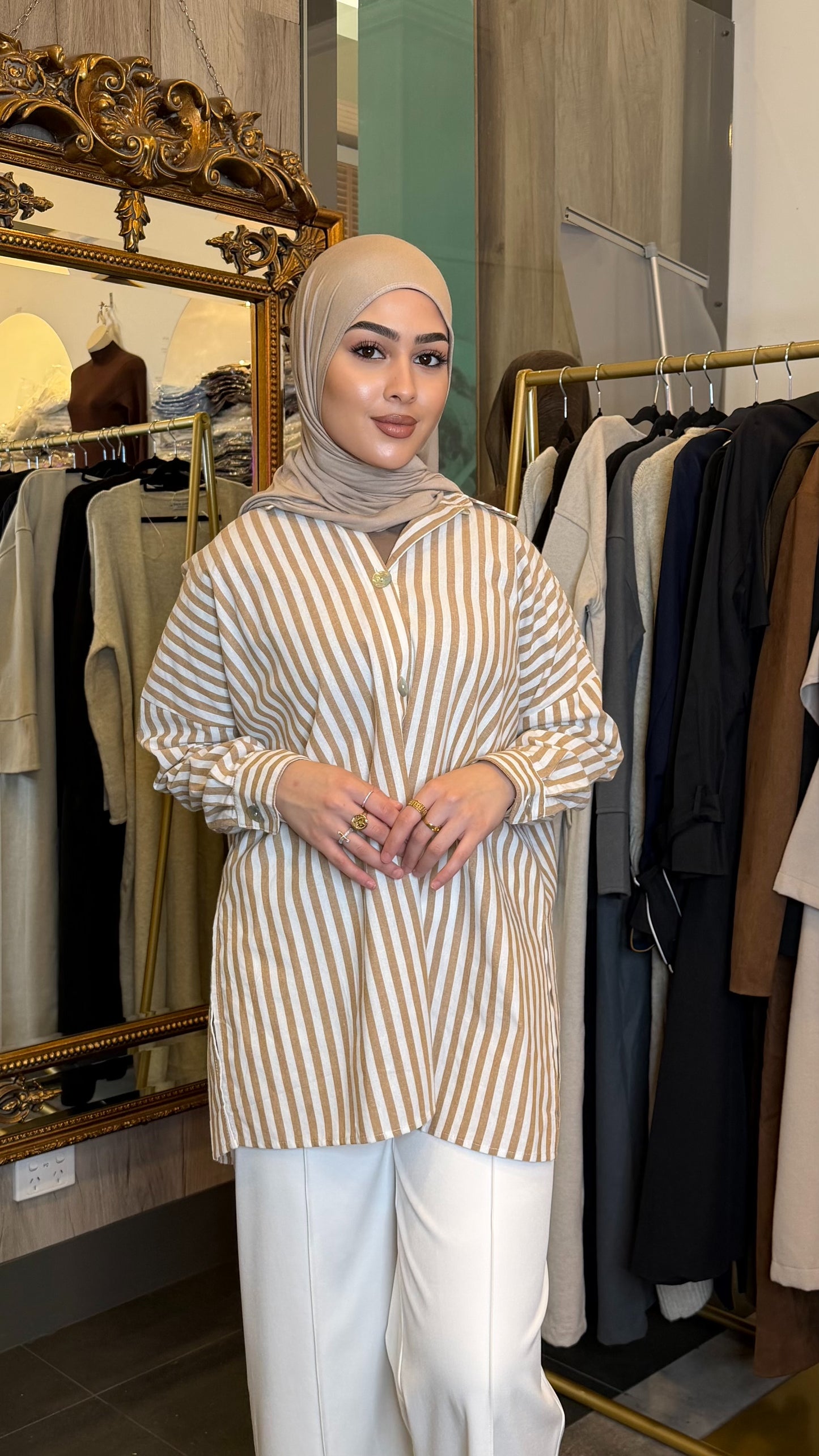 Zara Stripe Top