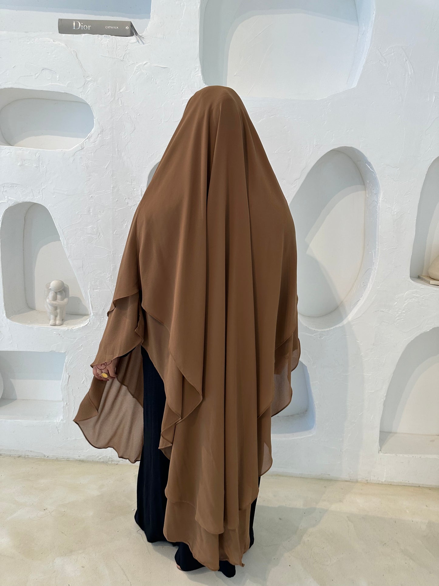 Diamond Khimar-Khaki