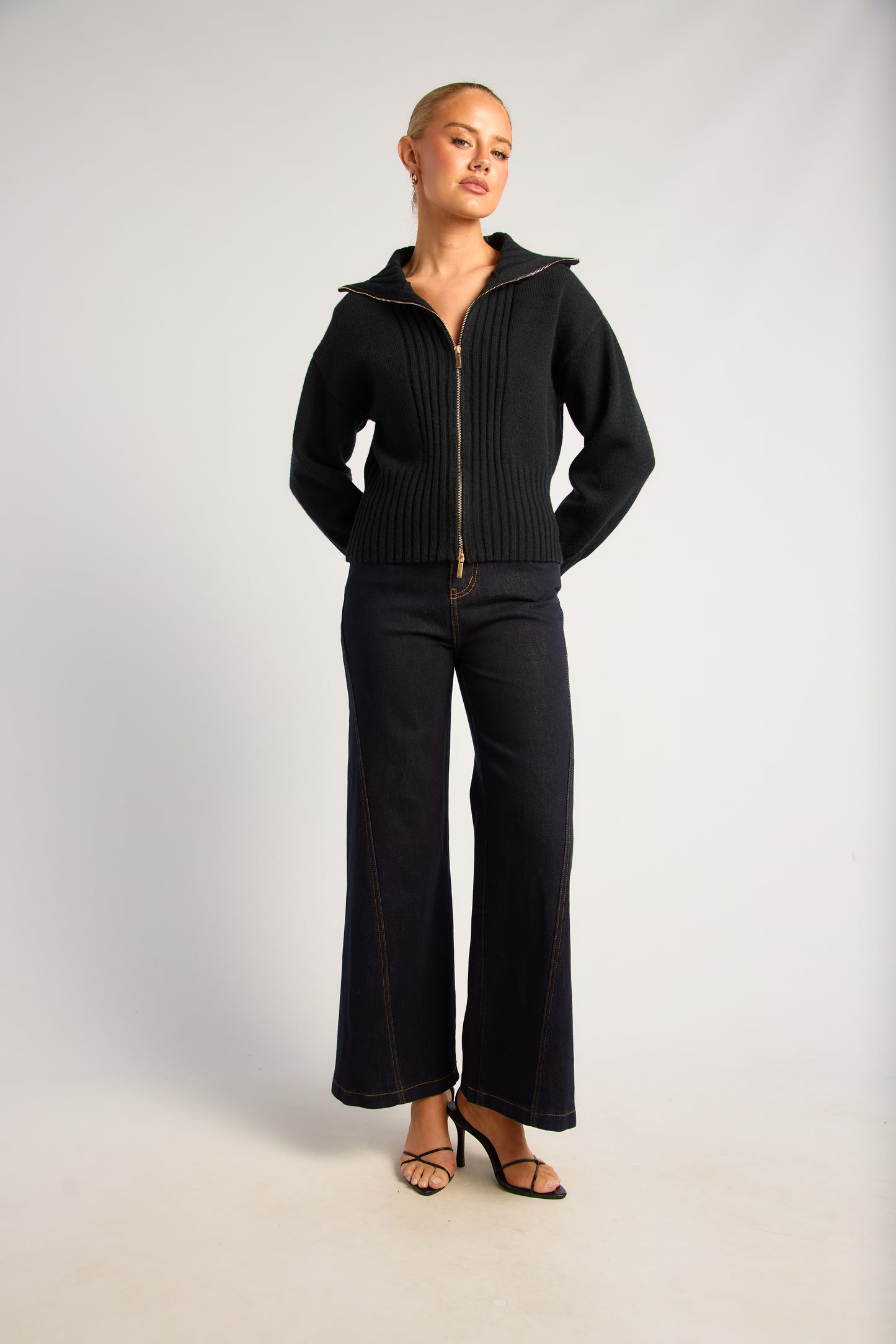 Hazel Zip Knit