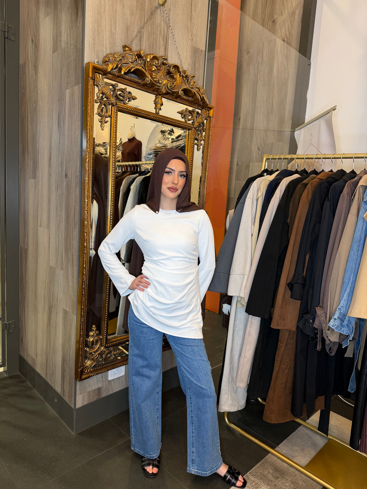 Raneem Drapped Top