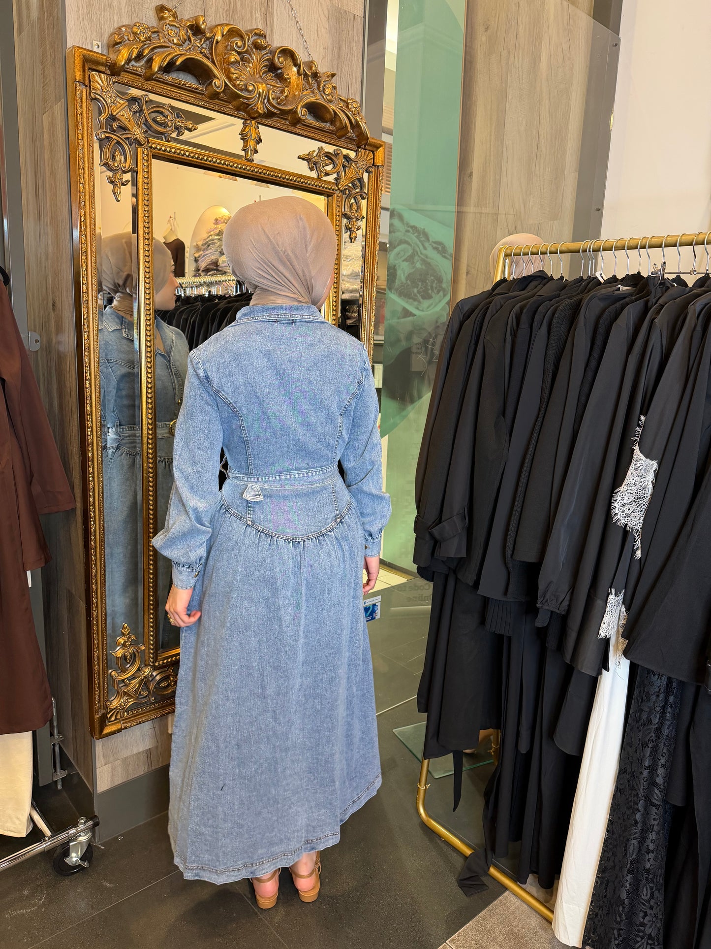 Meryam Denim Dress