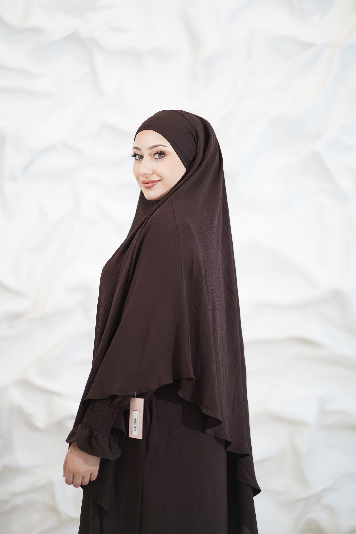 Khadija Khimar Dark Coffee