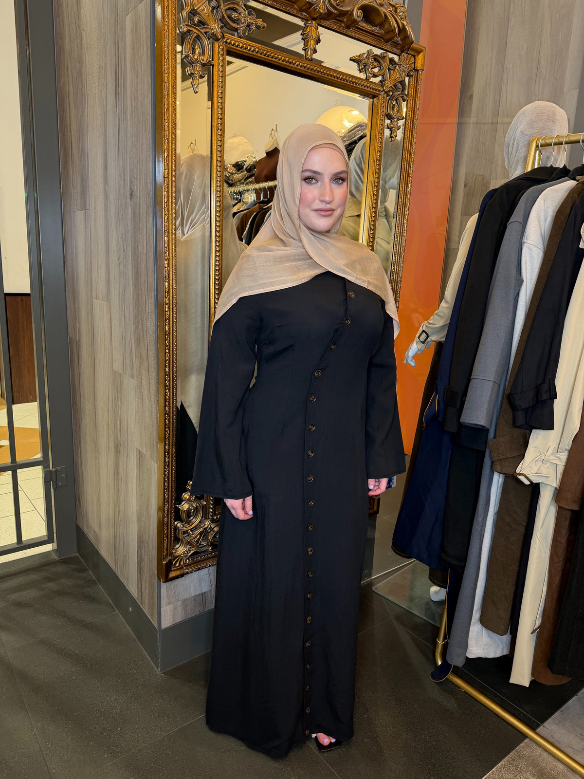 Fatima Button Dress