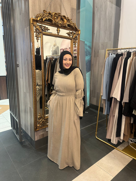 Dunya Dress- Mocha