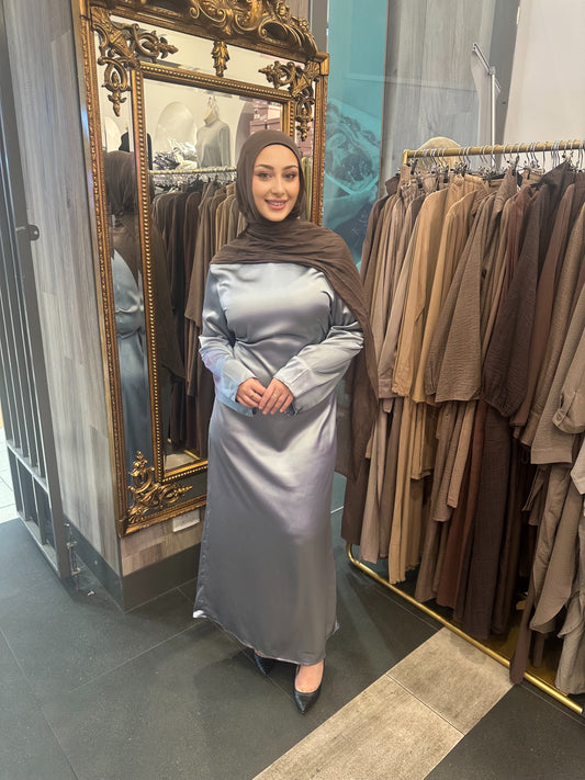 Lamiya Satin Dress