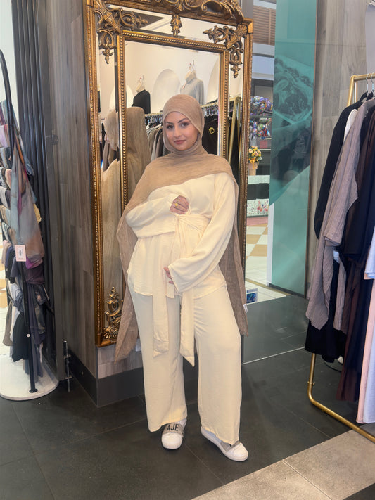 Myra tie set- Soft Yellow