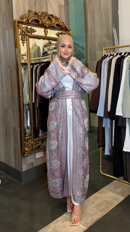 Long Pashmina Abaya