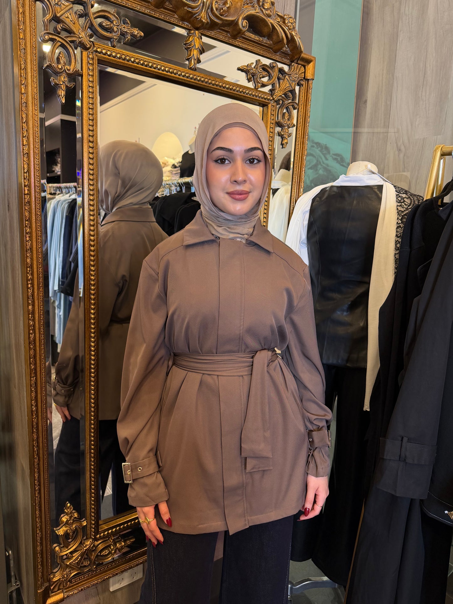 Naia Belted Coat