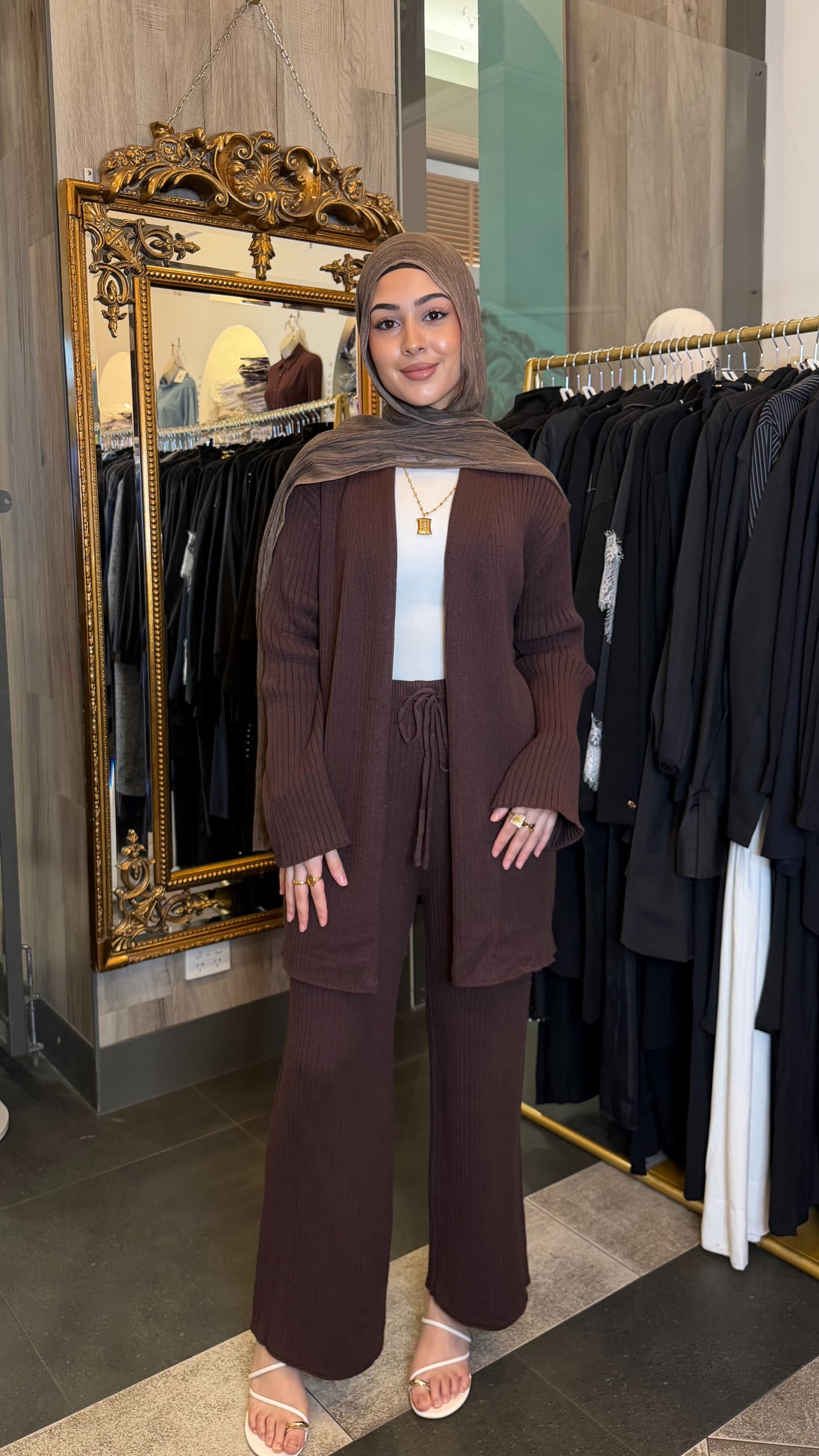 Kaia Ribbed Knit Set
