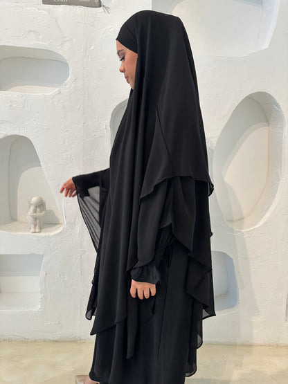 Diamond Khimar-Black