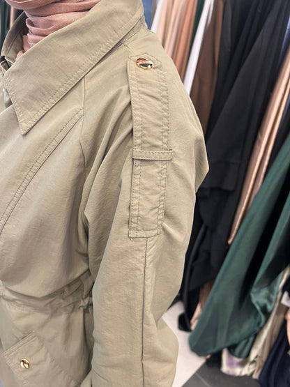 Wind Breaker Jacket Khaki