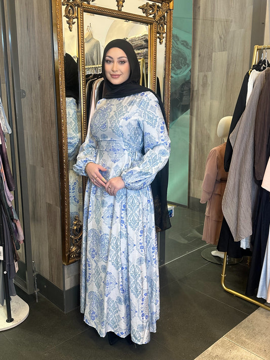 Rana Print Dress
