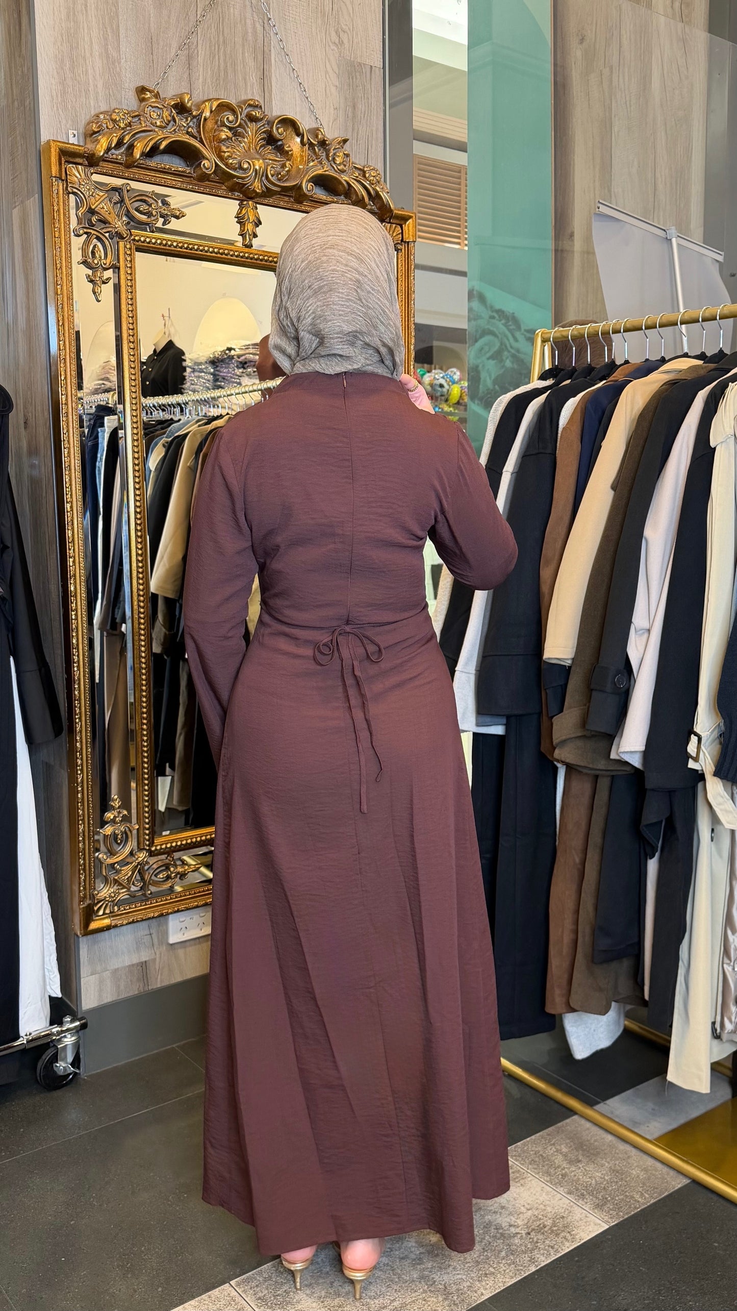 Mireya Drape Dress
