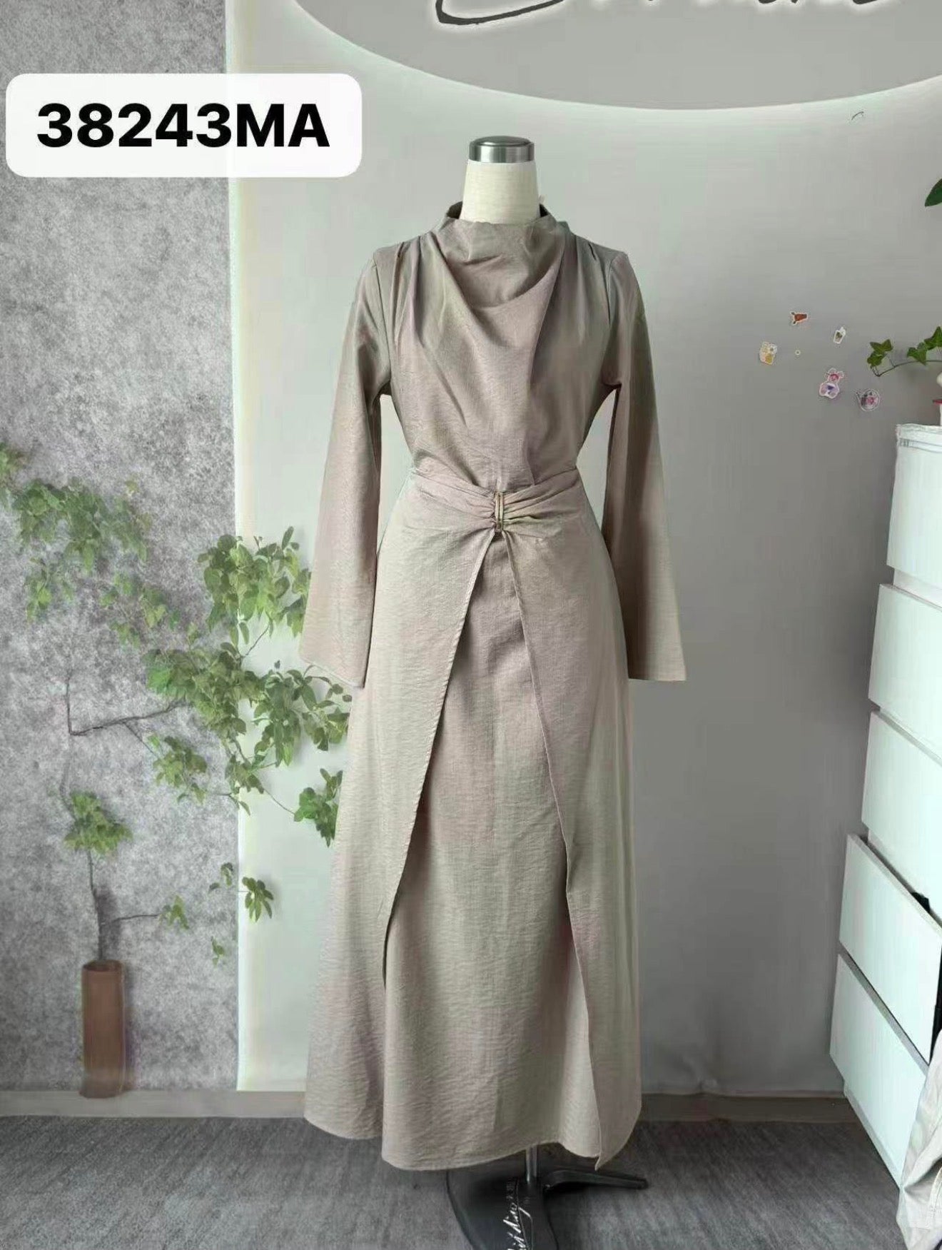 Mireya Drape Dress