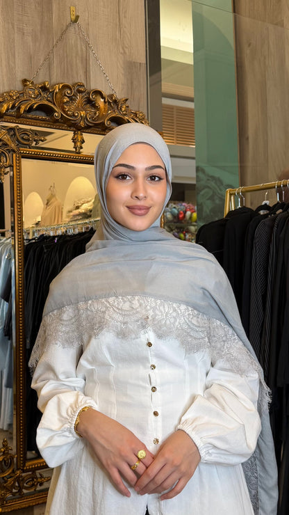 Lace Modal Hijab