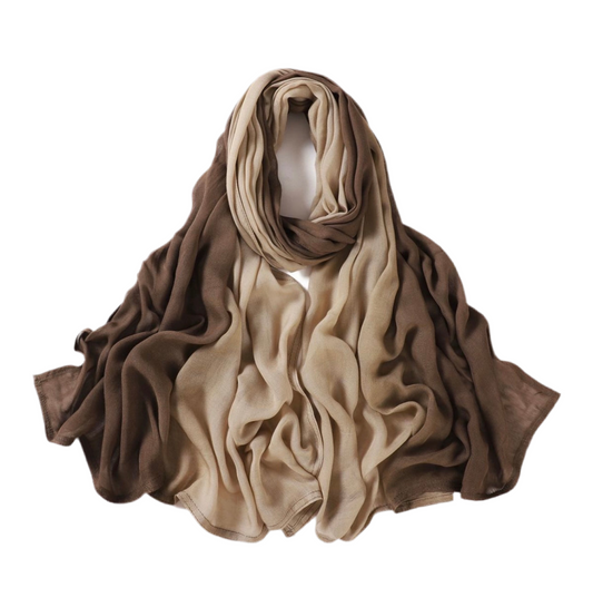 Ombré Brown & Beige