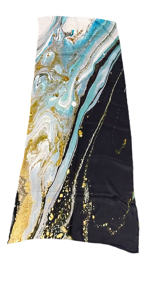 Sapphire Print Hijab