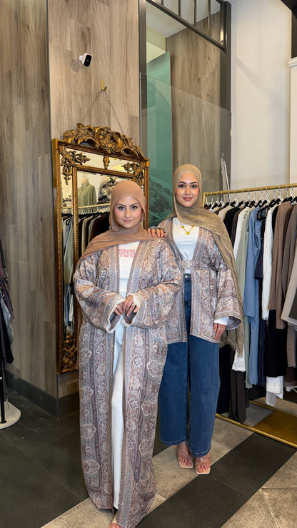 Long Pashmina Abaya
