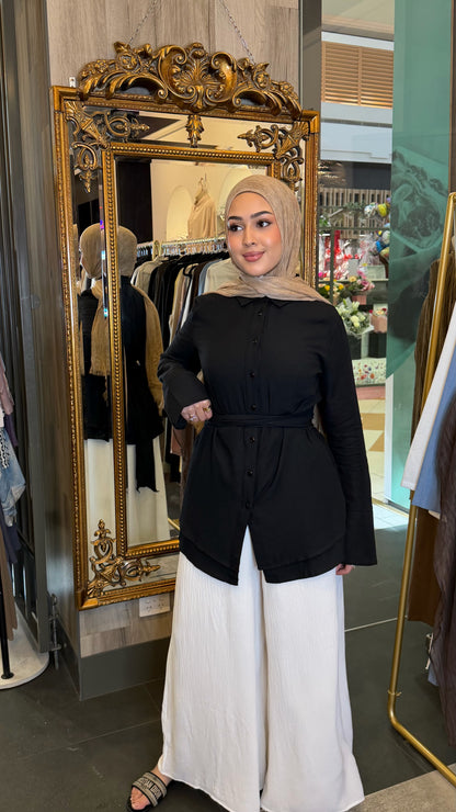 Layla Wrap Tie Shirt