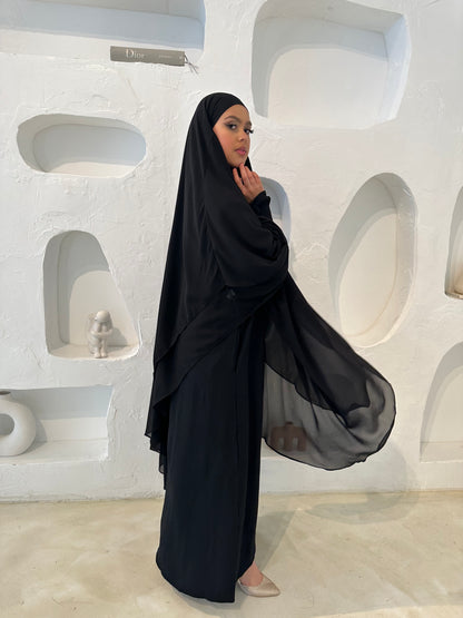 Diamond Khimar-Black