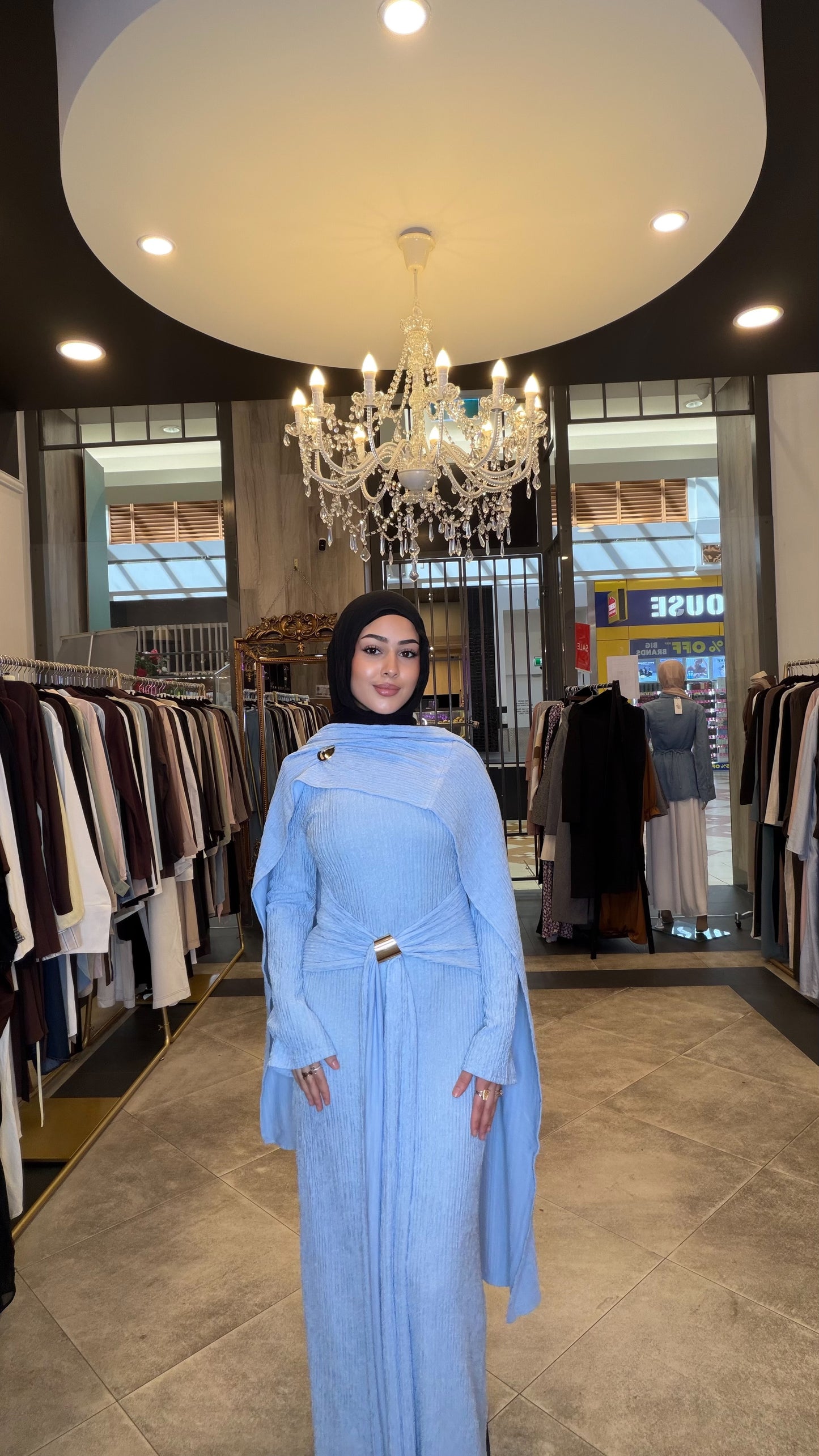 Amira Pleated Dress