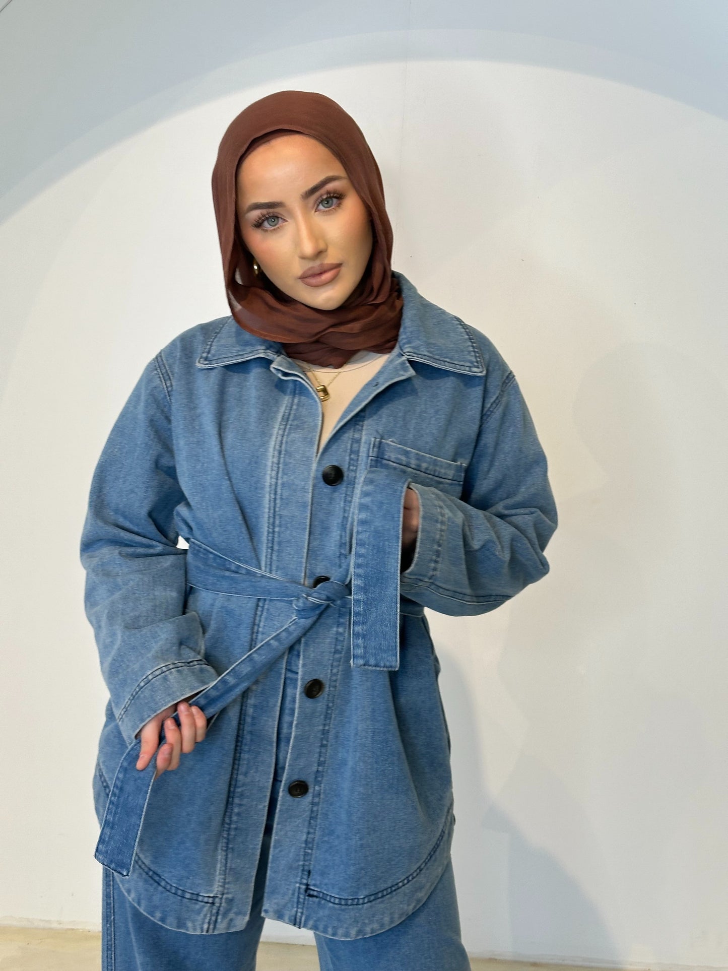 Light Denim Set