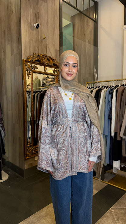 Short Pashmina Abaya