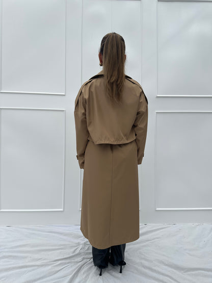 Maysa Trench Coat (Caramel)